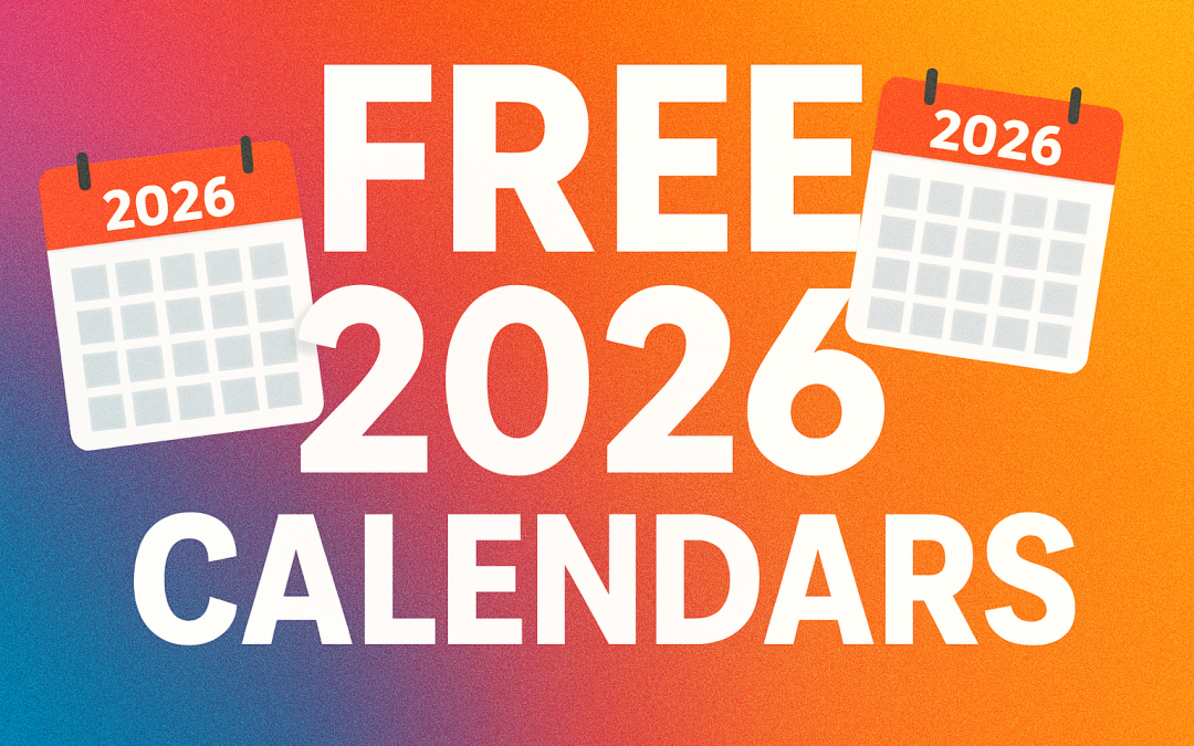 Get Your FREE 2026 Wall Calendars – Limited Supply, Don’t Miss Out!