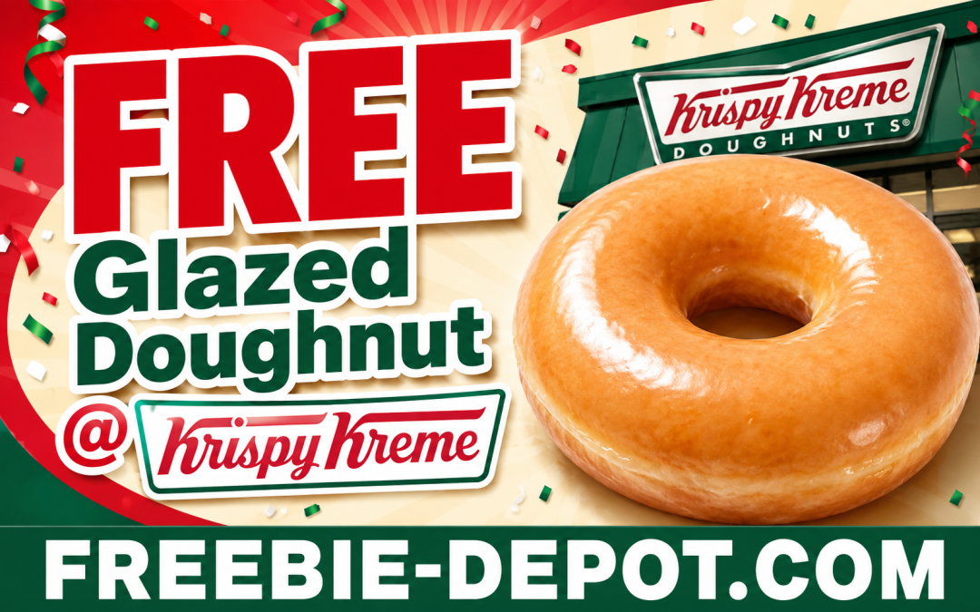 FREE Glazed Doughnut @ Krispy Kreme
