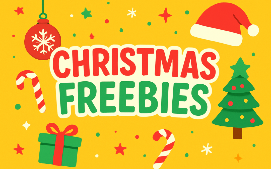 MERRY {FREE} CHRISTMAS! Christmas FREEbies 2025