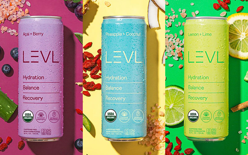 TWO FREE Cans of LEVL Hydration at Target After Rebate