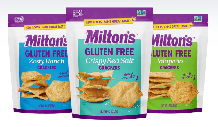 FREE AFTER REBATE – Milton’s Gluten Free Crackers at Target $4.59 Value