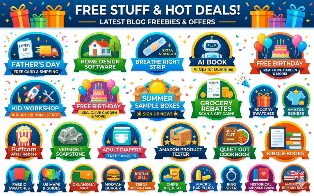 Top Freebies for June 10, 2026