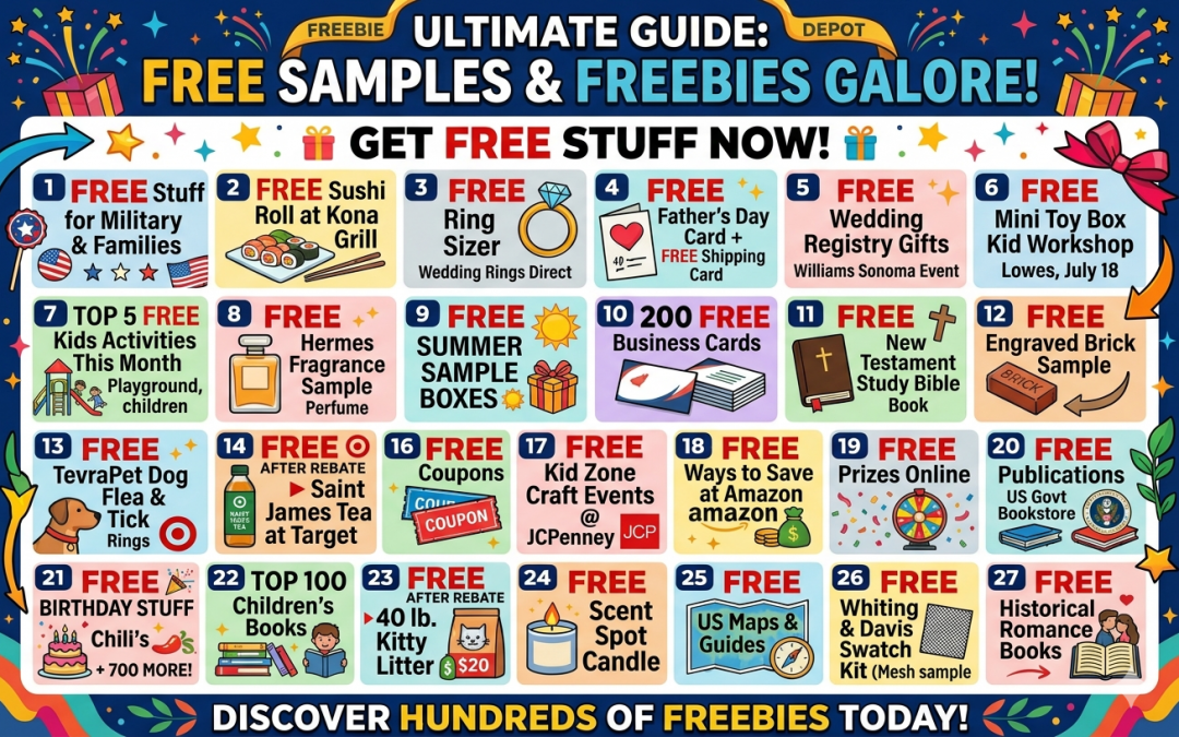 Top Freebies for June 9, 2026