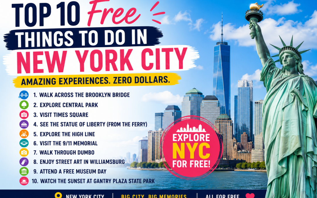 Top 10 FREE Things to Do in New York City
