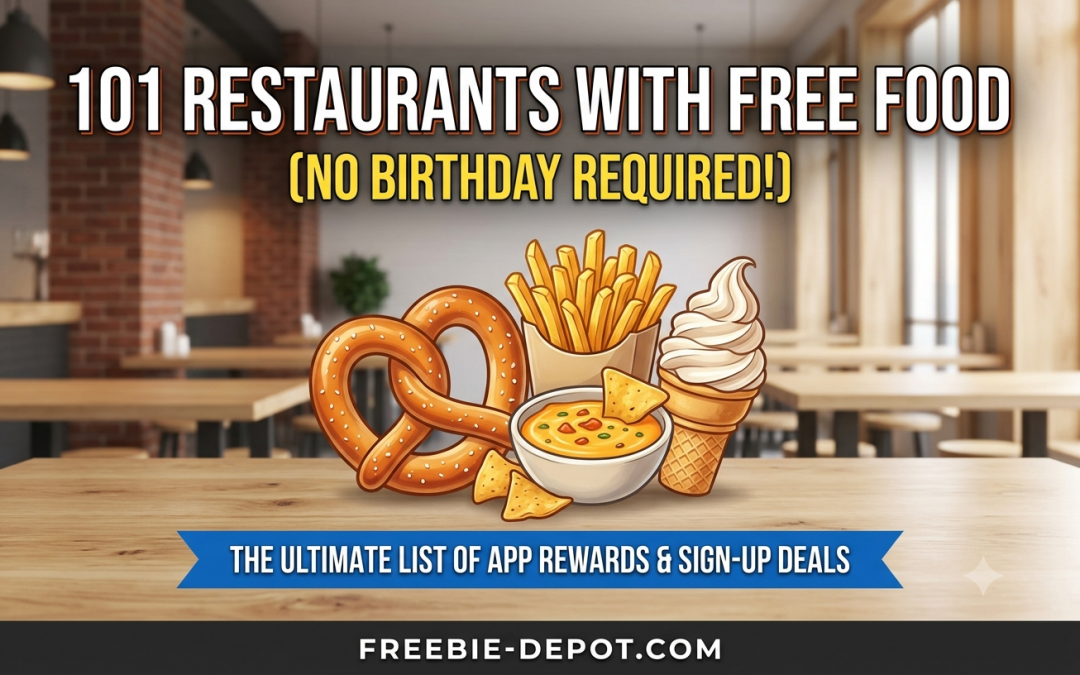 101 Restaurants Where You Can Get FREE Food