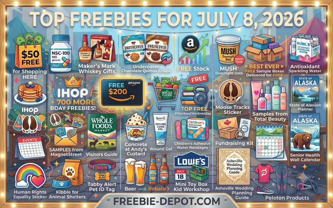 Top Freebies for July 8, 2026