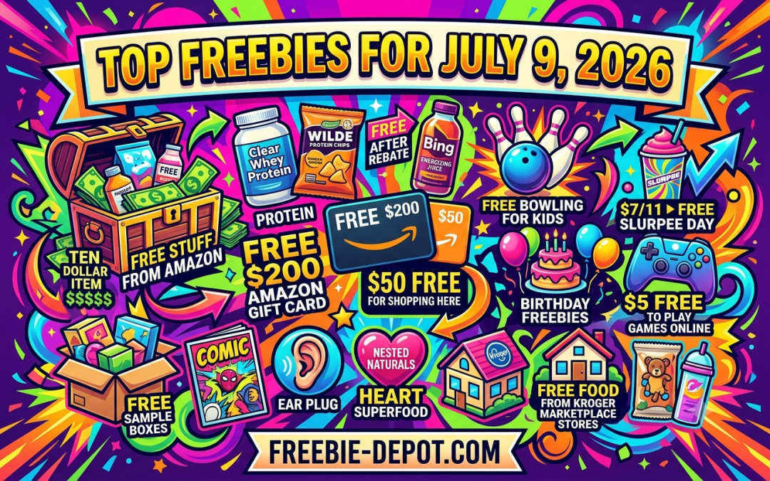 Top Freebies for July 9, 2026
