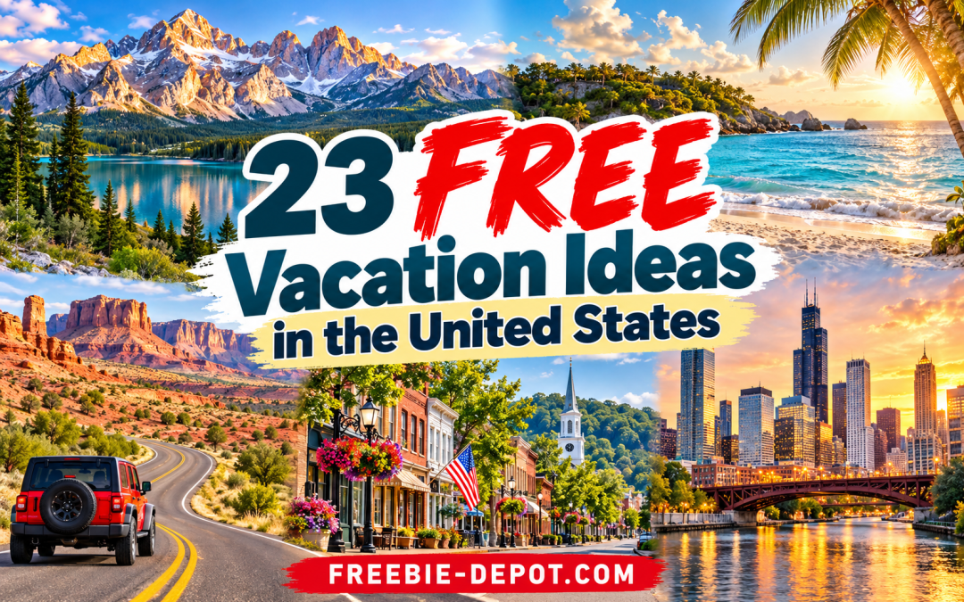 23 FREE Vacation Ideas in the United States