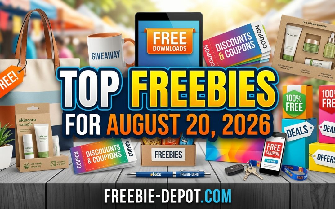 Top Freebies for August 20, 2026