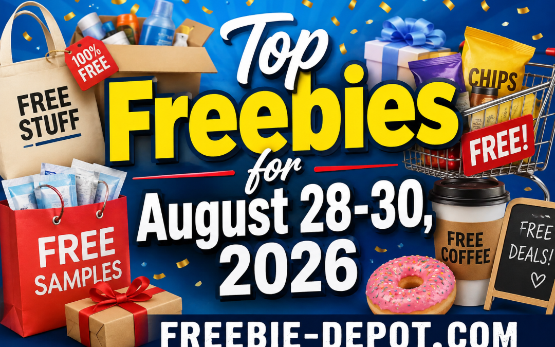 Top Freebies for August 28-30, 2026 – Today’s Best FREEbies: FREE Target & IKEA Stuff, Rebate Deals, Baby Samples & FREE Gift Cards!