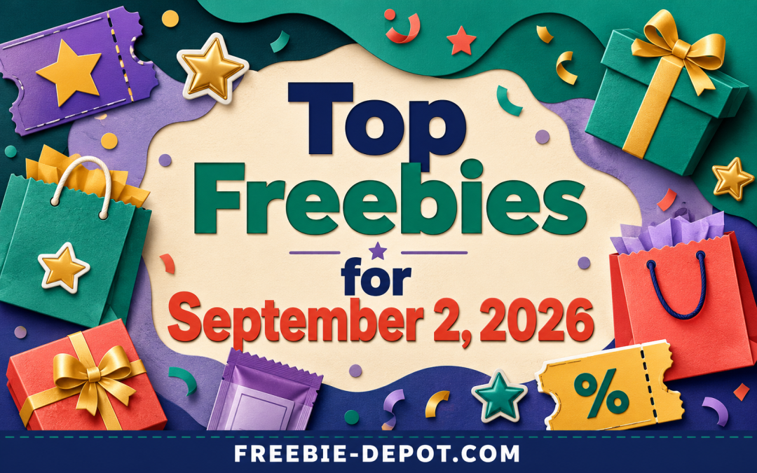 Top Freebies for September 2, 2026- FREE $10 Gift, Food, Samples, Tickets, Birthday Rewards & More!