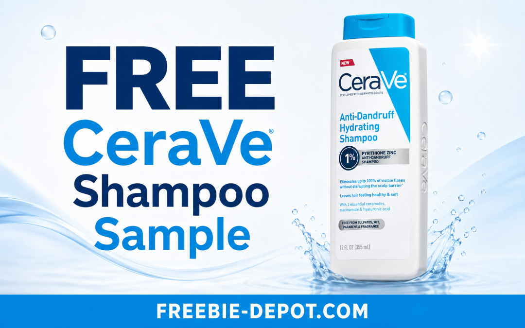 FREE CeraVe Anti-Dandruff Hydrating Shampoo Sample