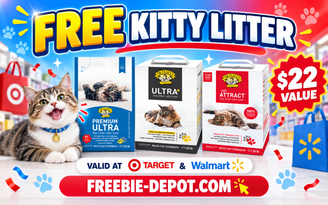 Get FREE Dr. Elsey’s Precious Cat Litter After Rebate—Up to $22 Value!