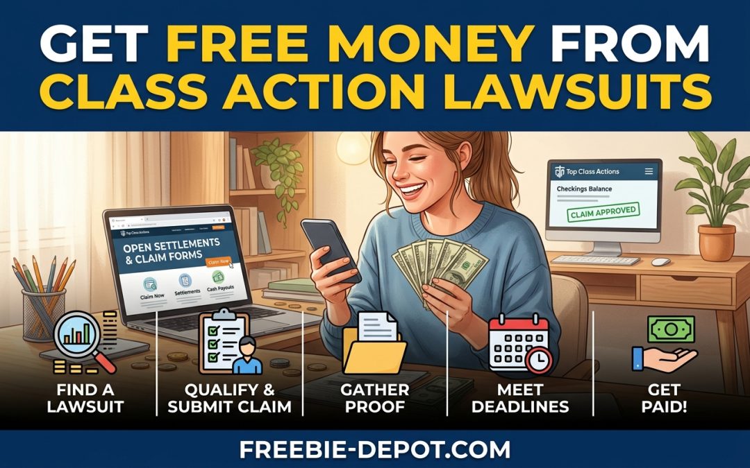How to Get FREE Money From Class Action Lawsuits