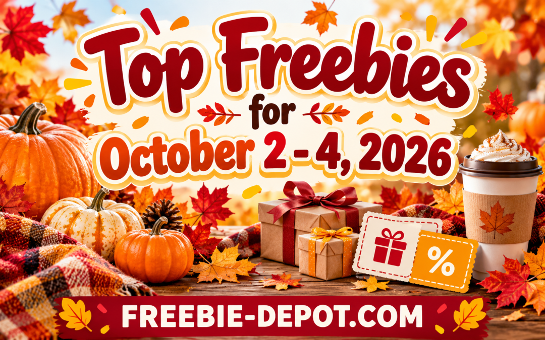 Top Freebies for October 2 – 4, 2026 – FREE Money, Pet Samples, Halloween Fun & More!