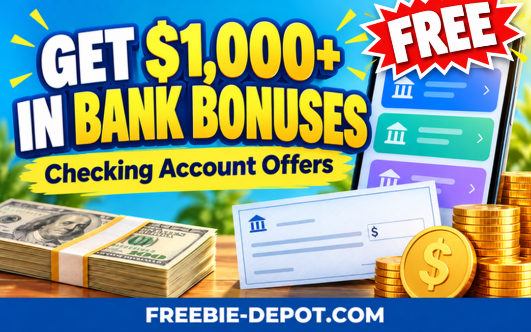 How to Earn $1,000+ FREE in Checking Account Bonuses in 2026