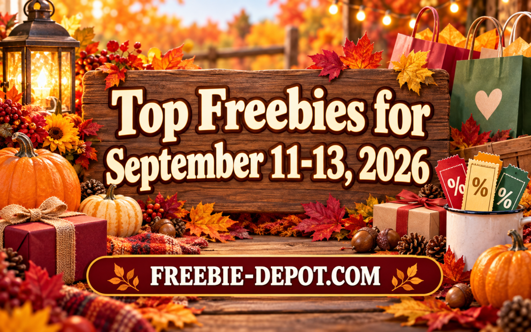 Top Freebies for September 11-13, 2026 – FREE Amazon Baby Box, Dog Food, Walmart Rebates, Cookies, Travel Guides & More!