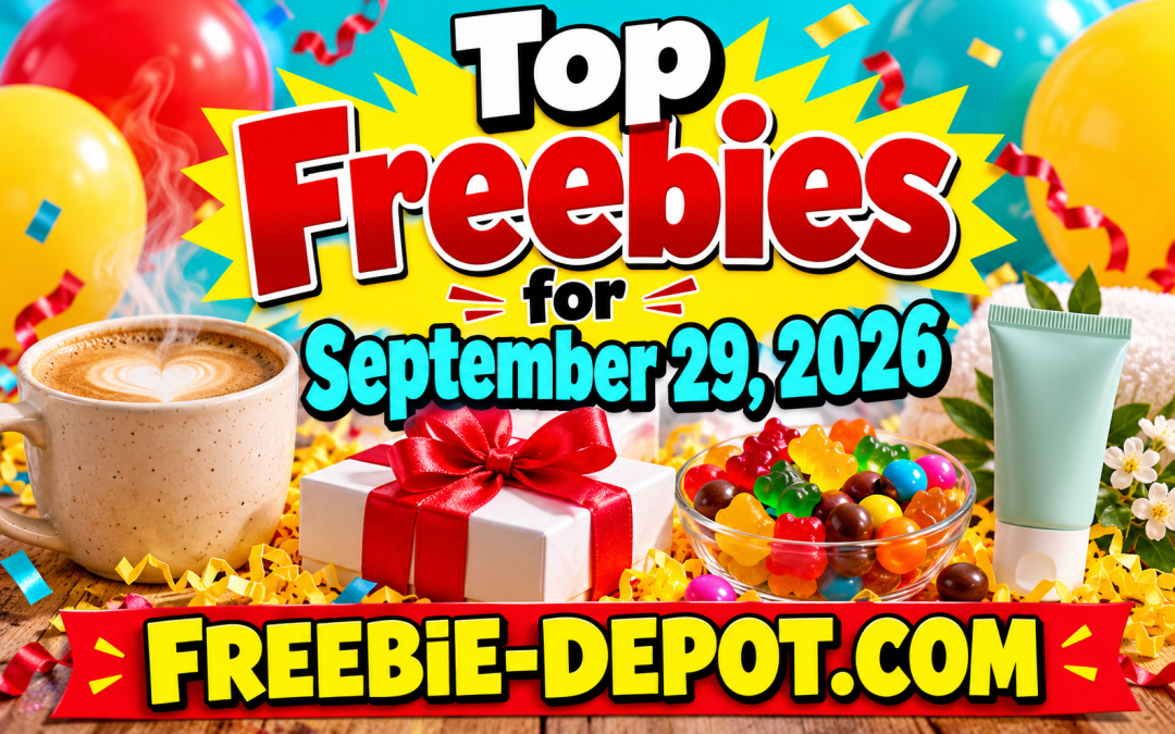 Top Freebies for September 29, 2026 – FREE Coffee, Pizza, Sample Boxes, Snacks & More