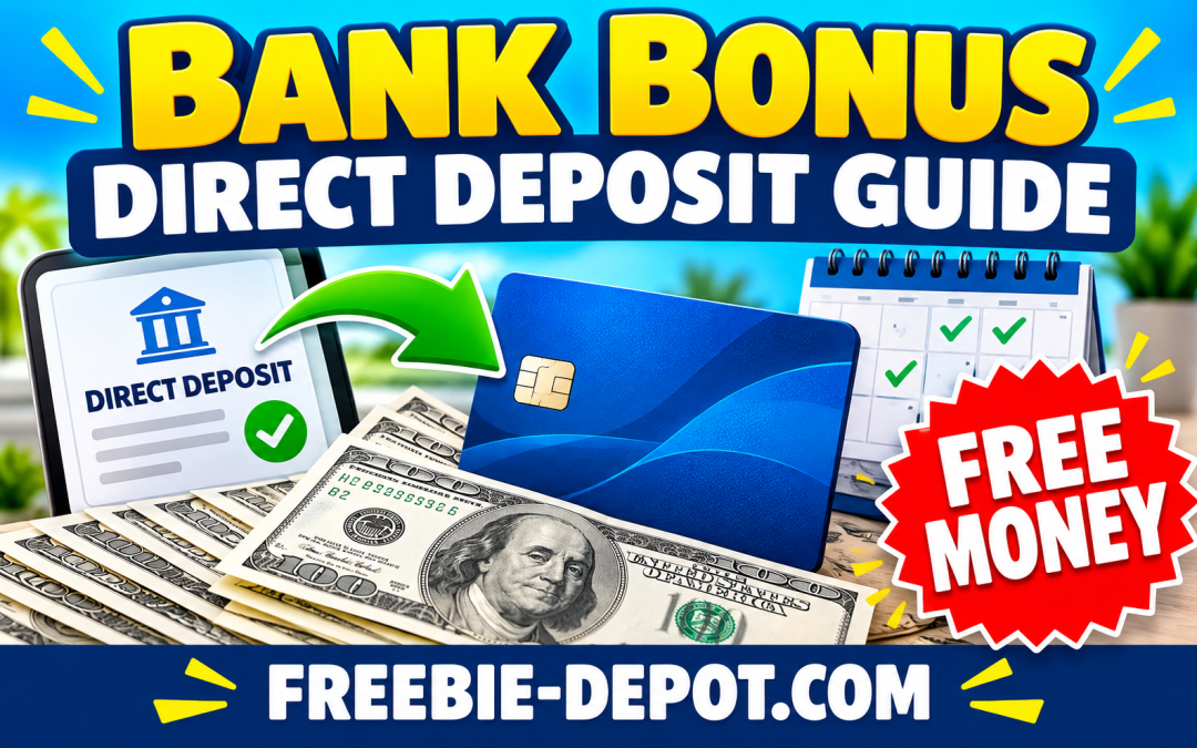 How to Qualify for FREE Checking Account Bonuses With Direct Deposit