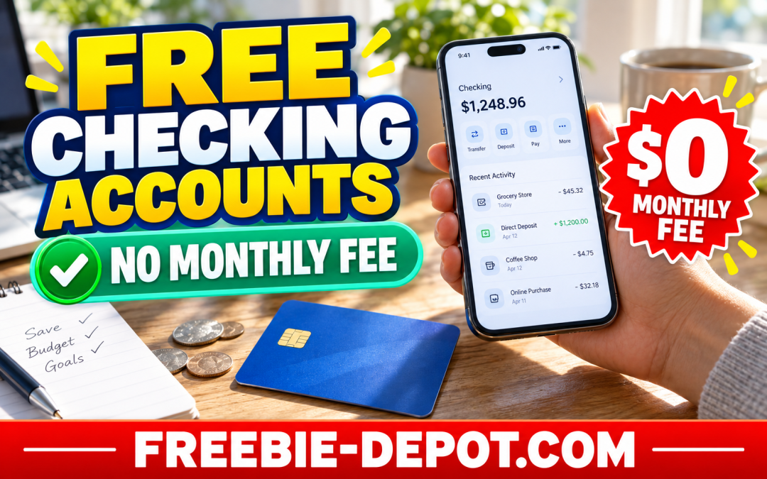 Best FREE Checking Accounts With No Monthly Fee in 2026