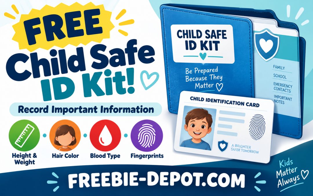 FREE Child Safe ID Kit: Record Fingerprints & Important Child Information