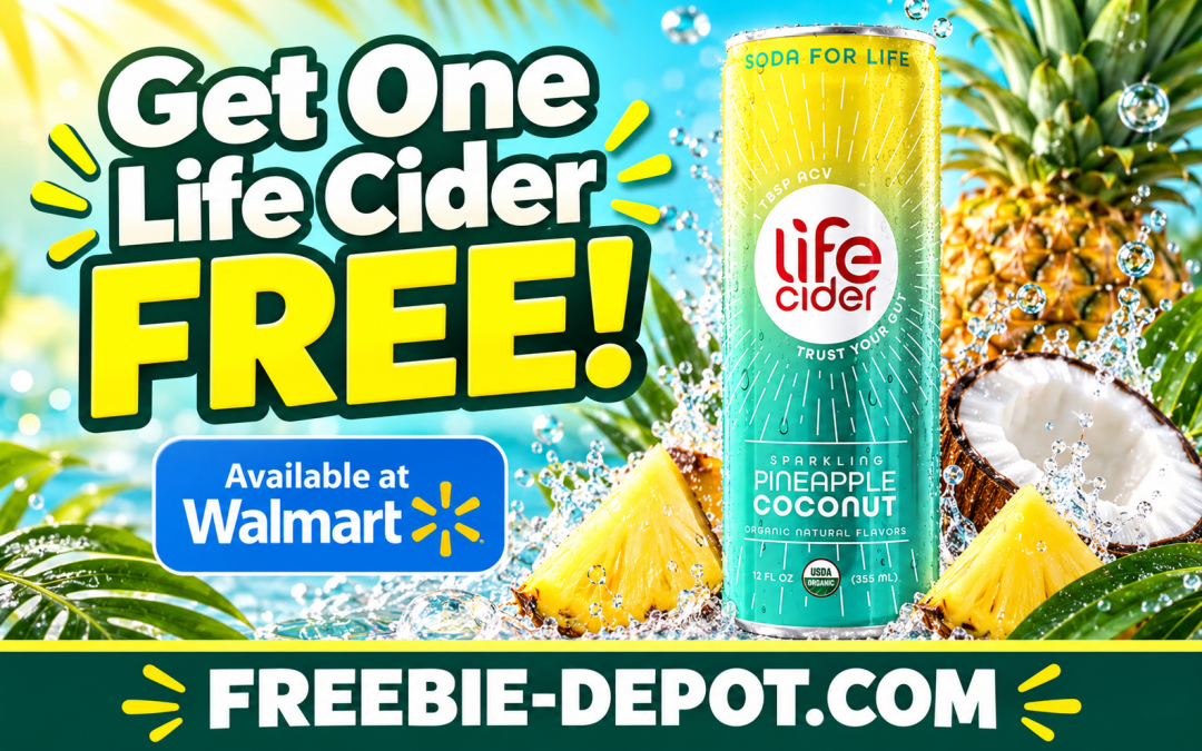 Get a FREE Bottle of Life Cider at Walmart!