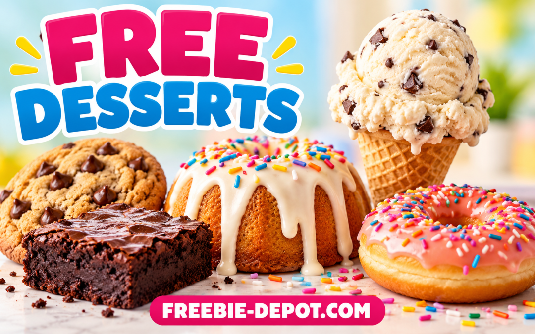 How to Get FREE Desserts in 2026: Birthday Cake, Ice Cream, Cookies & More