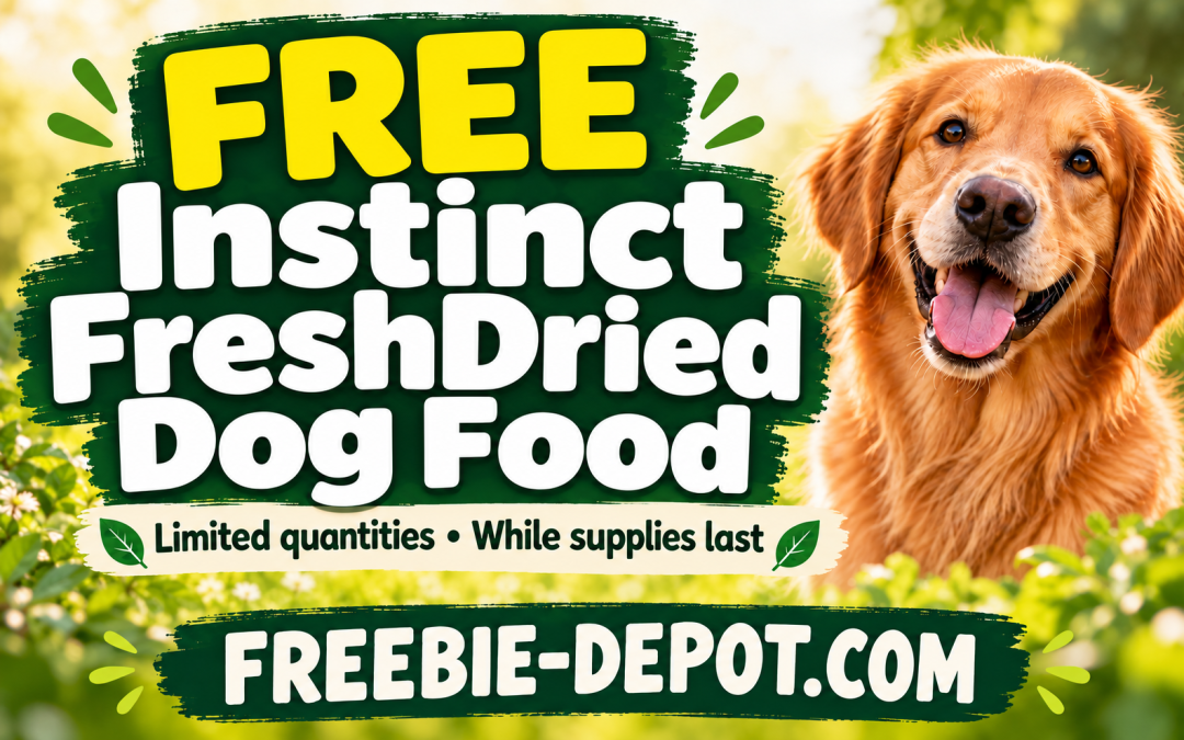 FREE Instinct FreshDried Meal Blends for Dogs: Check Pet Supplies Plus, Petco and PetSmart