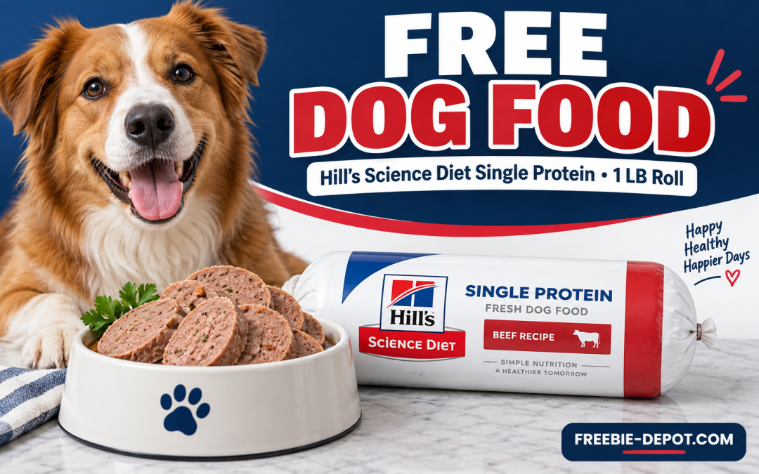 FREE Hill’s Science Diet Single Protein Dog Food Roll—Any Recipe!