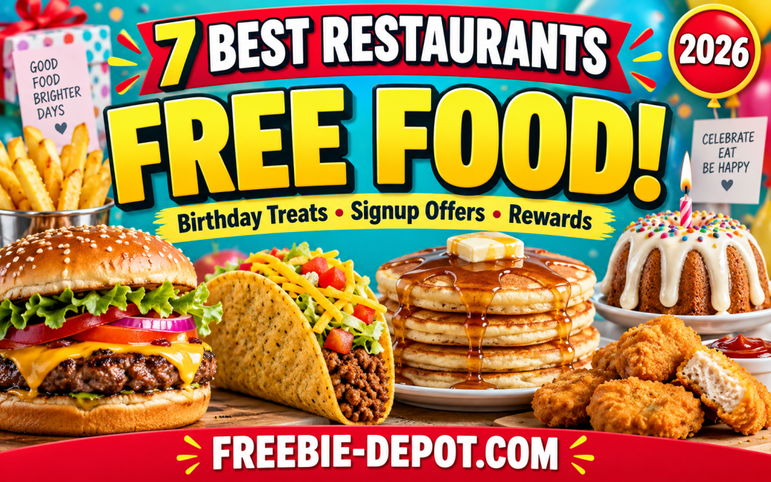 7 Best National Restaurant Chains to Get FREE Food in 2026