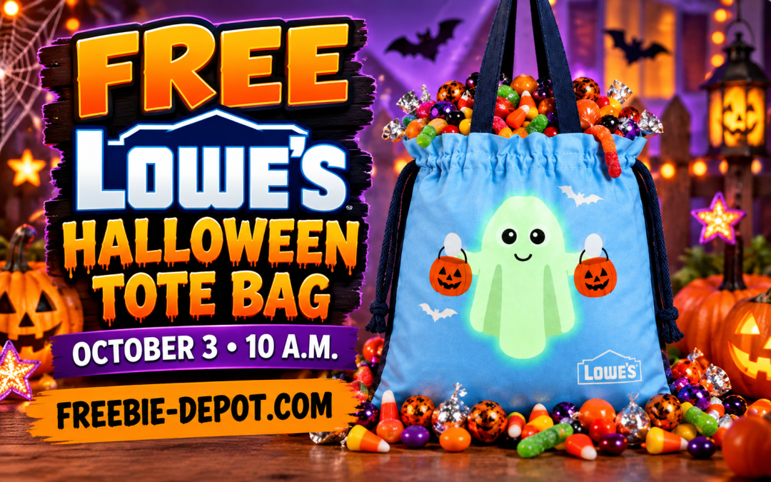 Get a FREE Halloween Trick-or-Treat Tote Bag at Lowe’s!