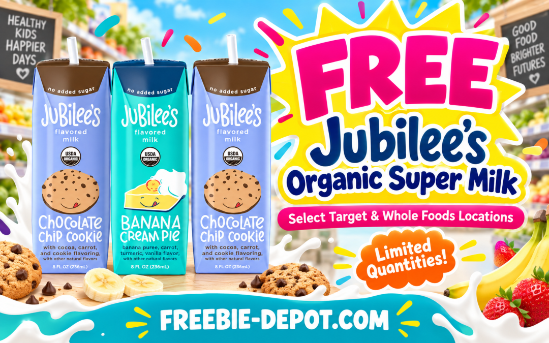 Get a FREE Jubilee’s Organic Super Milk Box at Target or Whole Foods!