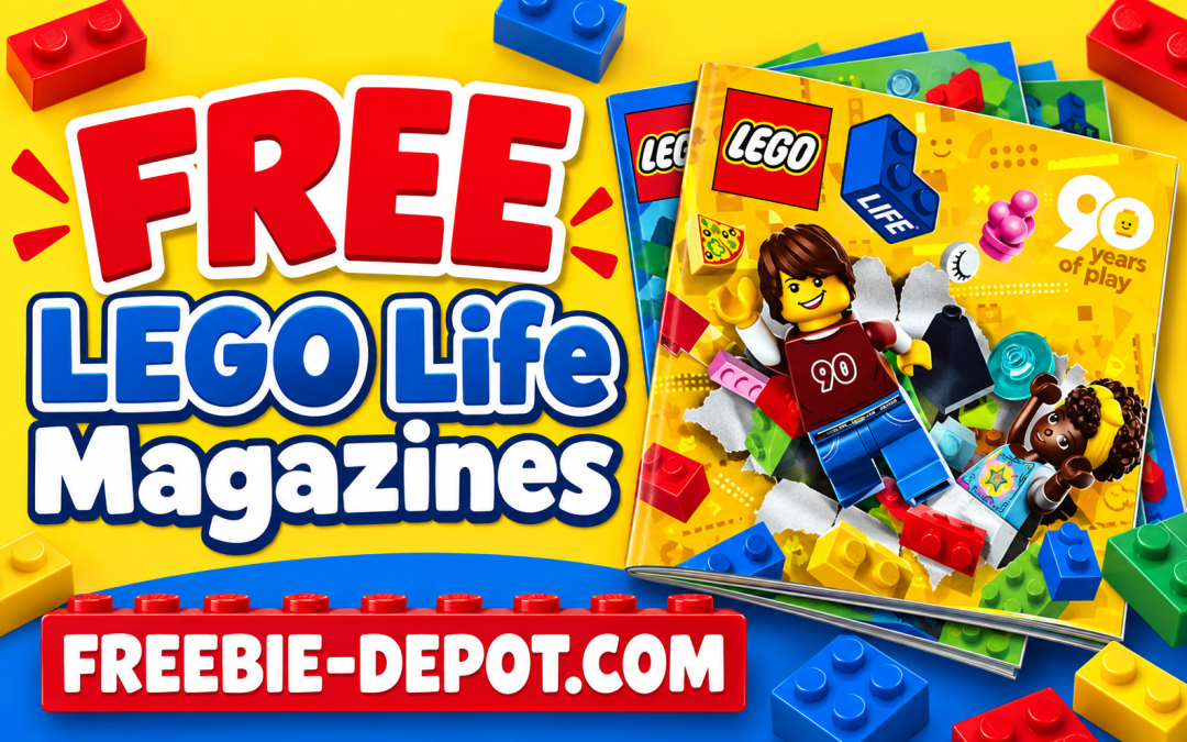 FREE LEGO Magazine Subscription for Kids Ages 5–9—Delivery Included!