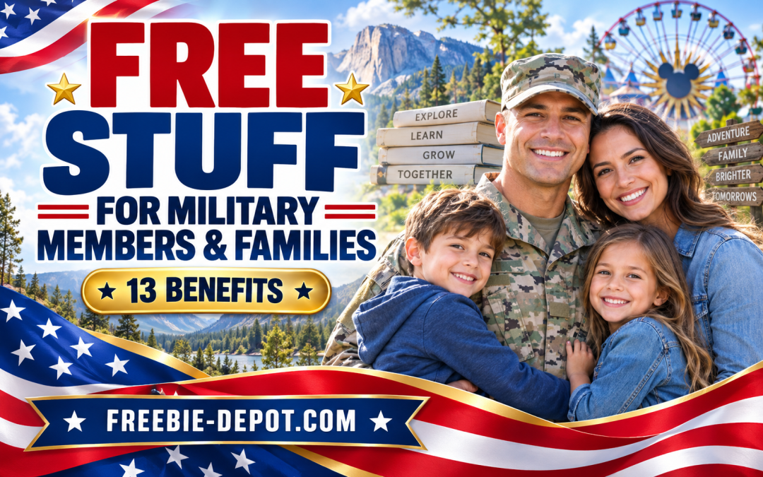 FREE Stuff for Military Members & Their Families: 13 Benefits to Check in 2026