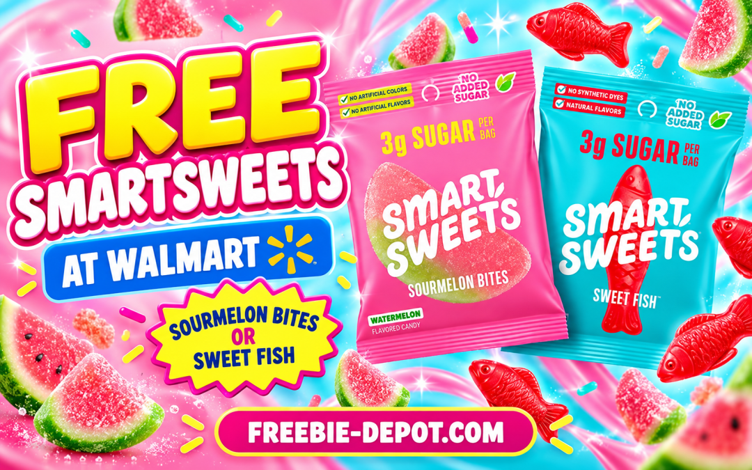 Get a FREE Bag of SmartSweets Candy at Walmart!