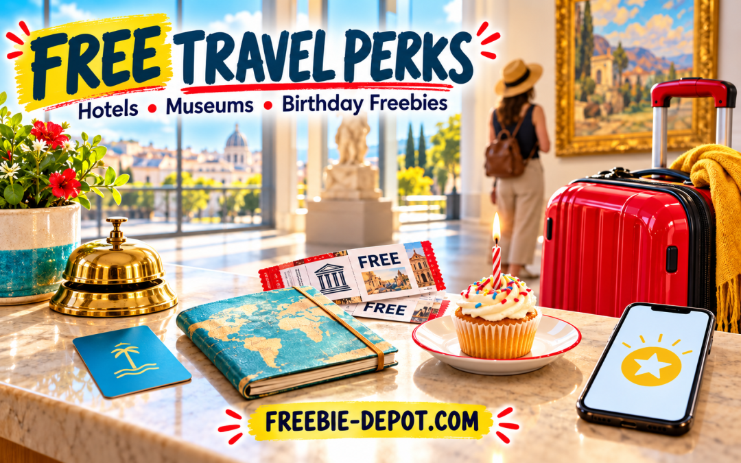 FREE Travel Perks in 2026: Hotel Rewards, Museums, Birthday FREEbies & More