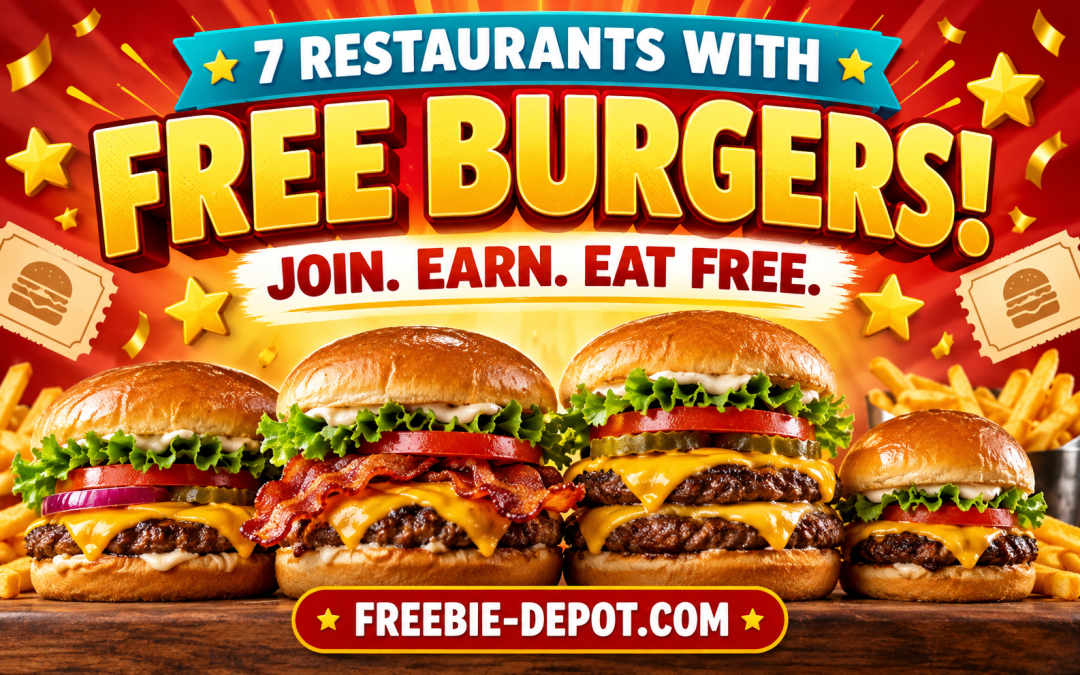 7 Restaurants Where You Can Get a FREE Burger in 2026