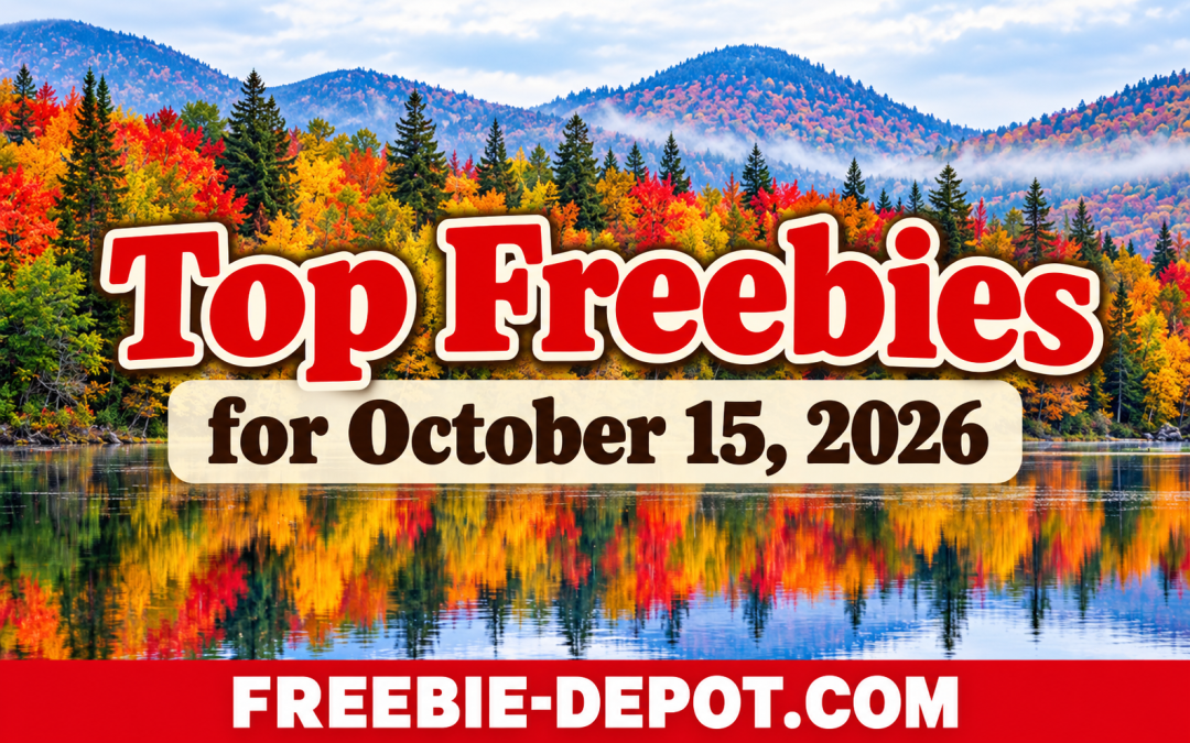 Top Freebies for October 15, 2026 – FREE Samples, Food & More