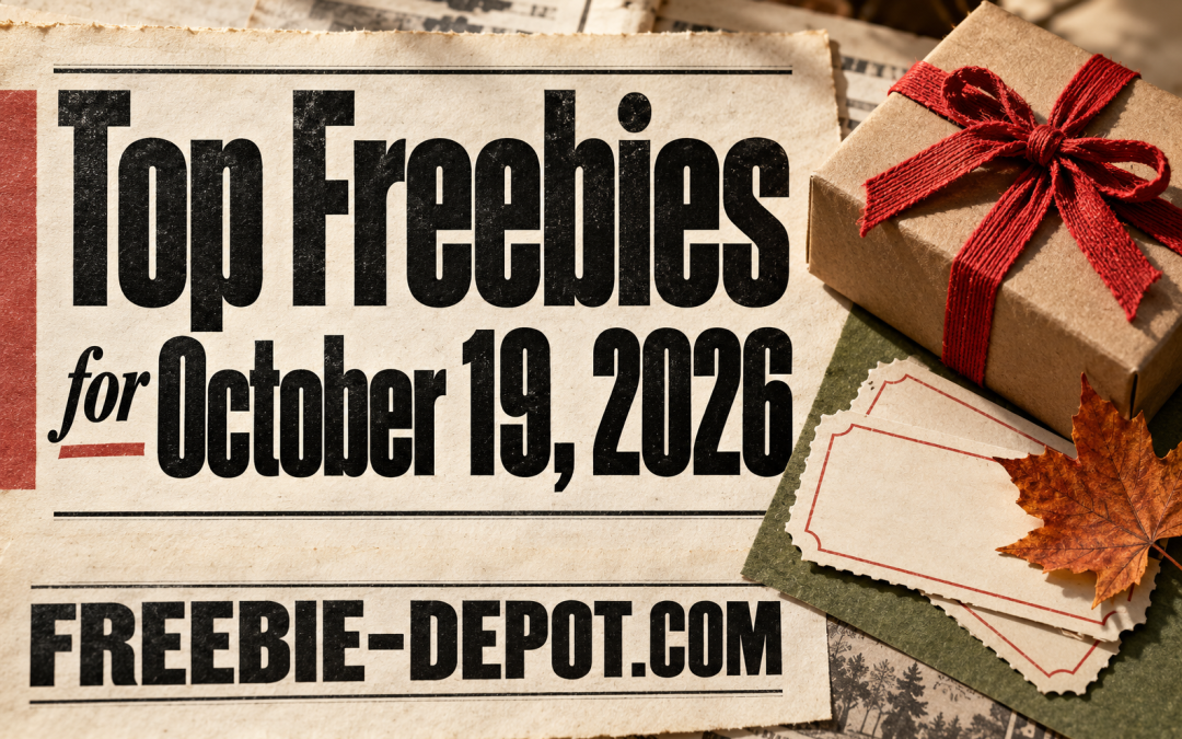 Top Freebies for October 19, 2026 – FREE Samples, Food & Halloween Deals
