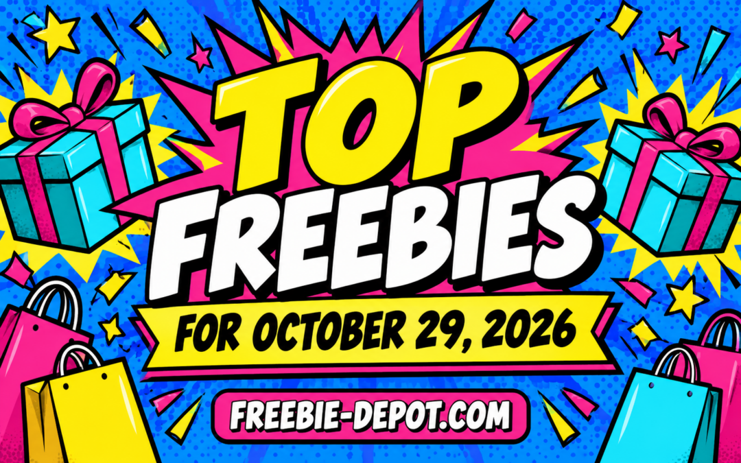 Top Freebies for October 29, 2026 – FREE $10 Item, Samples & Halloween Treats