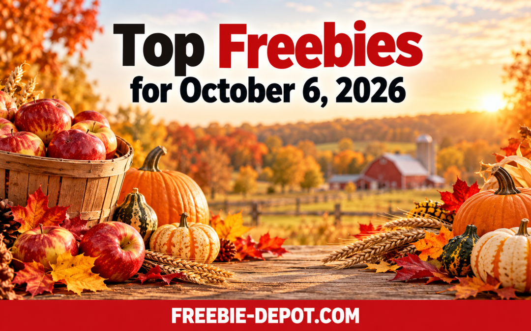 Top Freebies for October 6, 2026 – FREE Packing Supplies, AI Tools & More