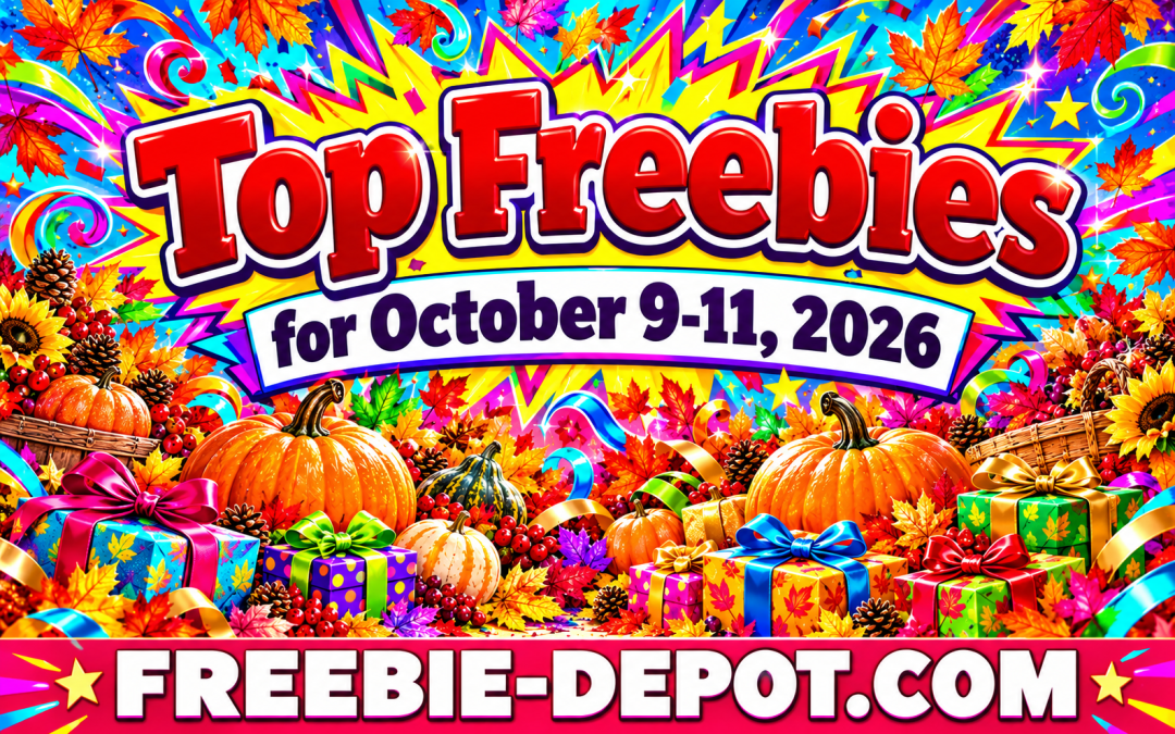Top Freebies for October 9 – 11, 2026 – Target Deals, Birthday Freebies & FREE Samples