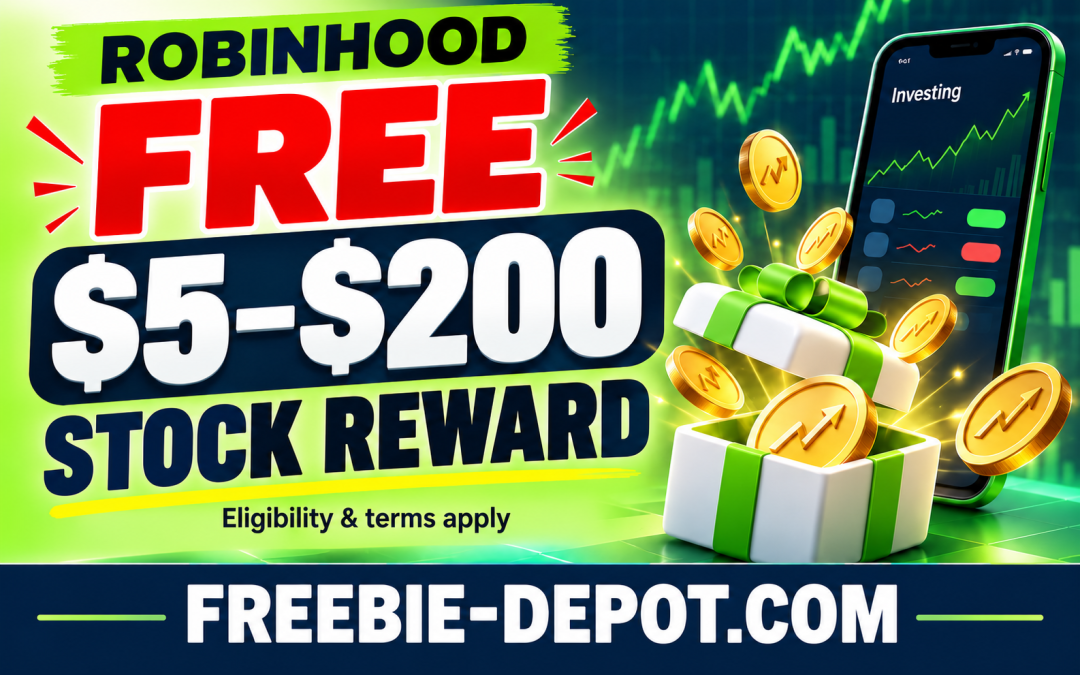 FREE Robinhood Stock Reward: Get $5–$200 When You Sign Up