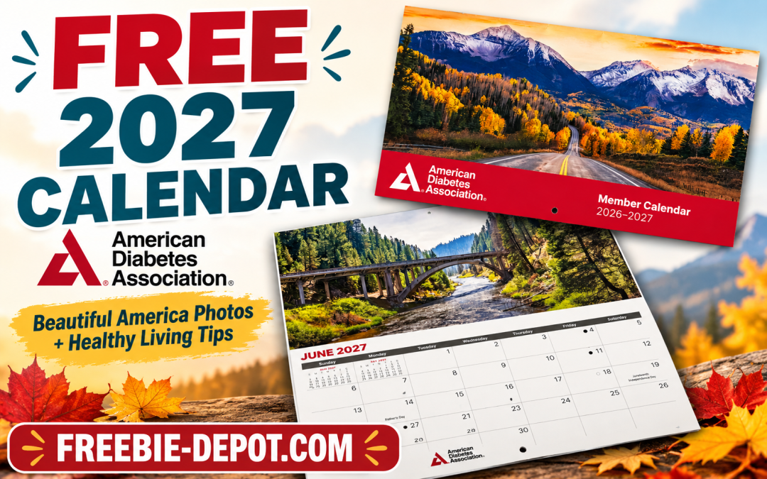 FREE 2027 American Diabetes Association Calendar With Beautiful America Photos