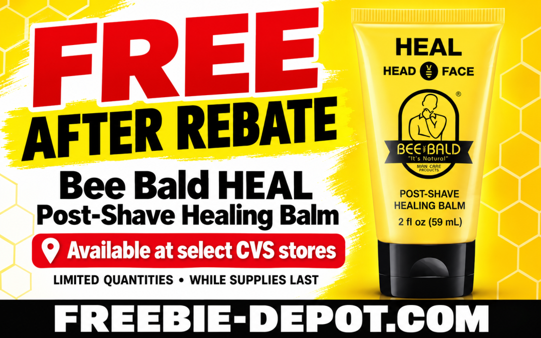 TWO FREE Bee Bald HEAL Post-Shave Healing Balm After Rebate at CVS!