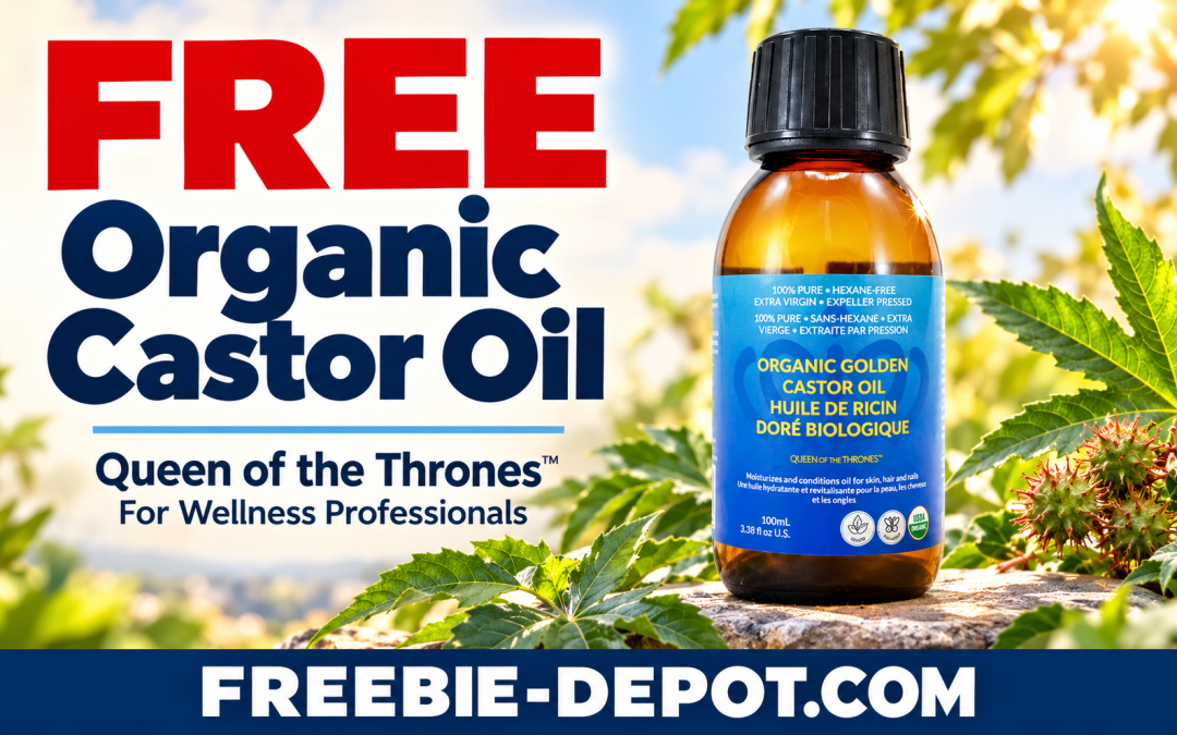 FREE Queen of the Thrones Organic Castor Oil Bottle