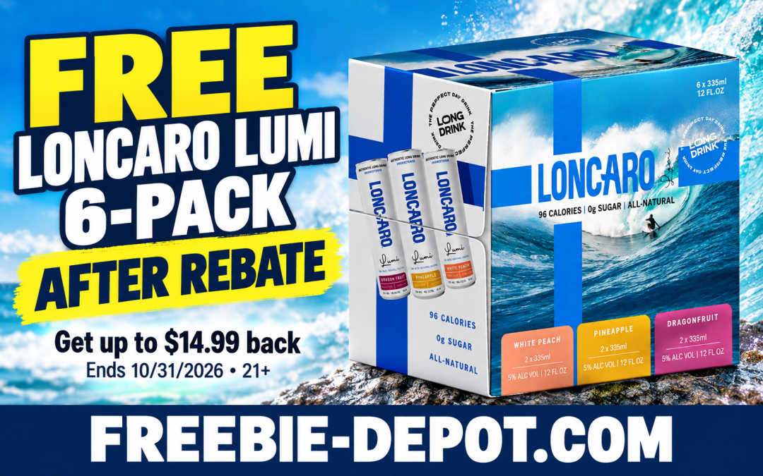 FREE Loncaro Lumi Long Drink 6-Pack After Rebate—Up to $14.99!