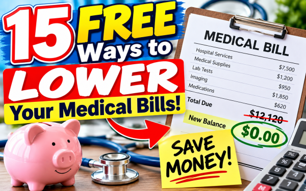 How to reduce medical bills for free with hospital financial assistance, medical debt forgiveness, and healthcare discounts.