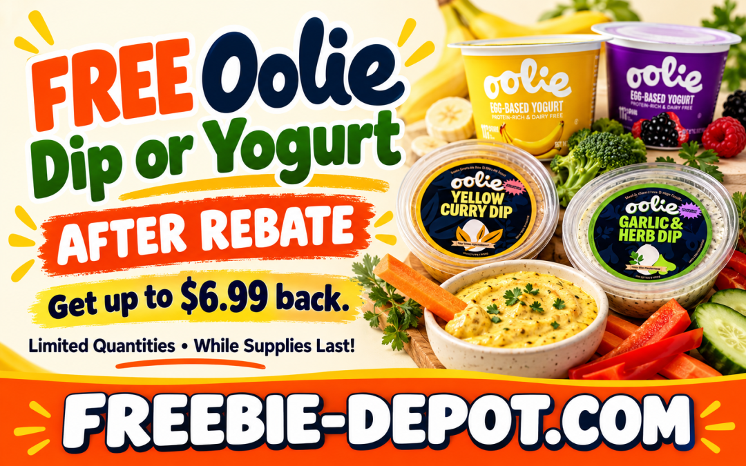 FREE Oolie Dip or Yogurt After Rebate — Get Up to $6.99 Back!