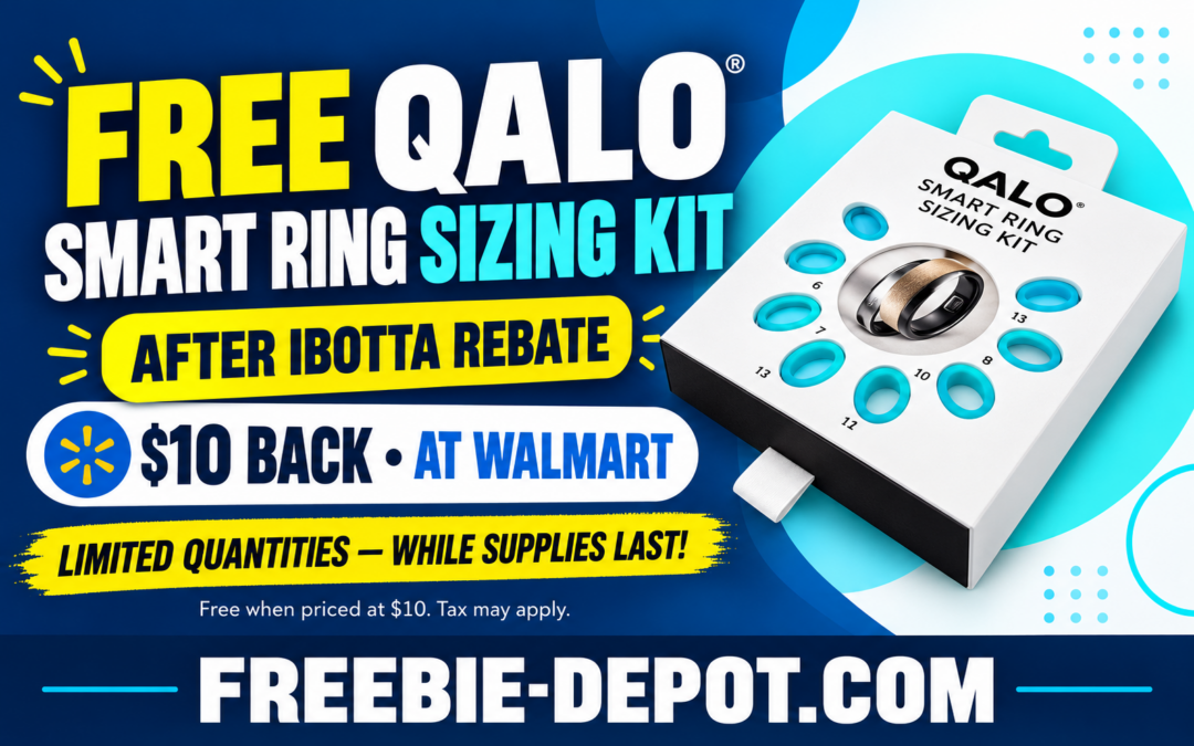 FREE QALO Smart Ring Sizing Kit at Walmart After Ibotta Rebate!